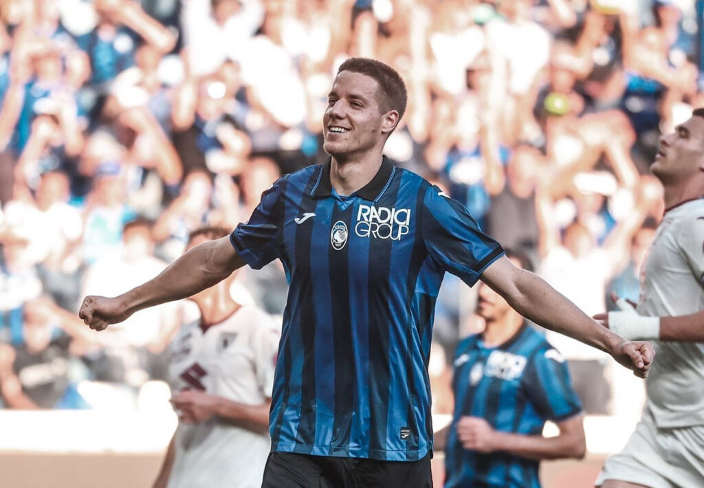 Pasalic in Atalanta-Torino Gewiss Stadium