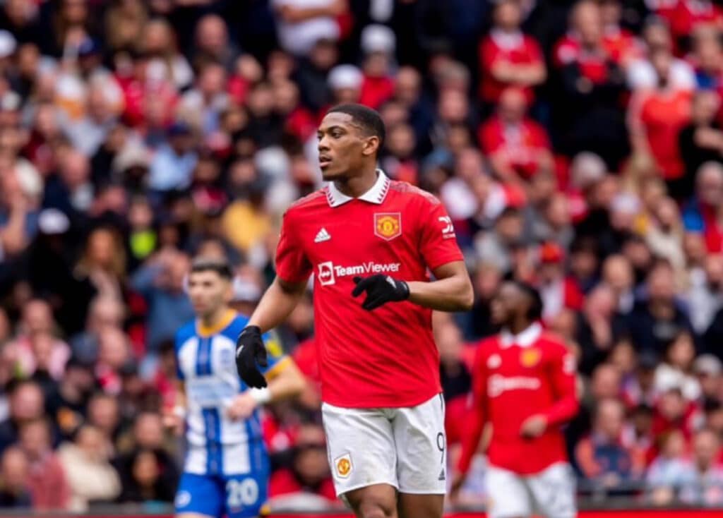 Martial a Old Trafford