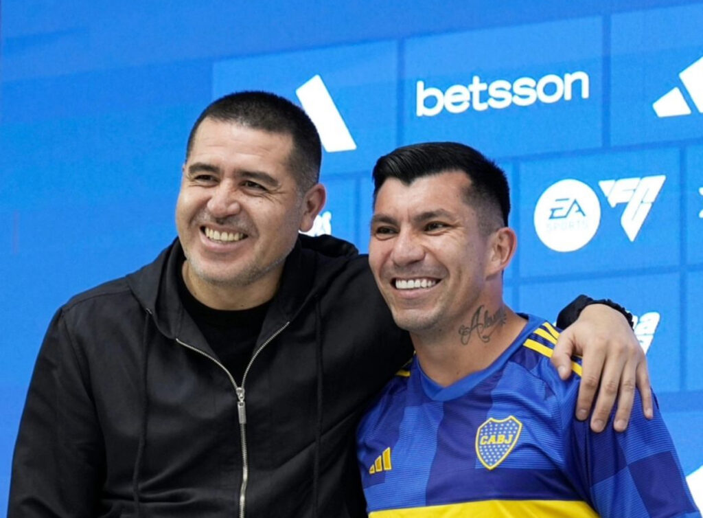 Gary Medel presentazione BocaJr