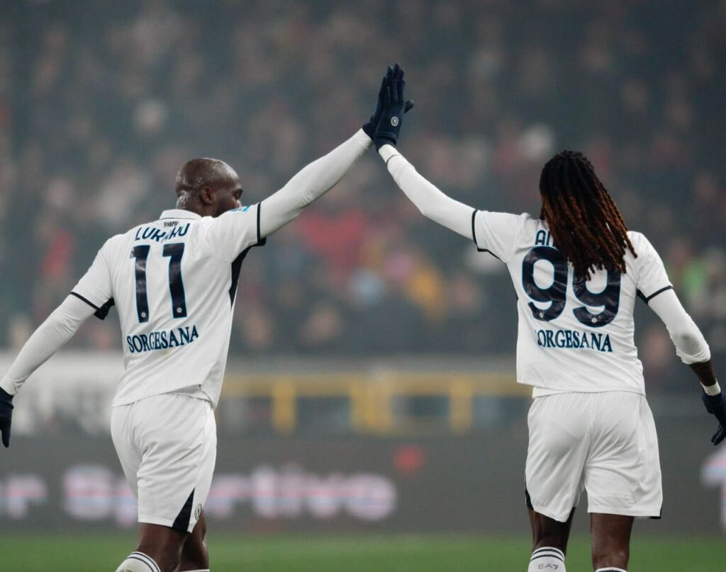 Anguissa e Lukaku, Stadio Luigi Ferraris 20/12/2024