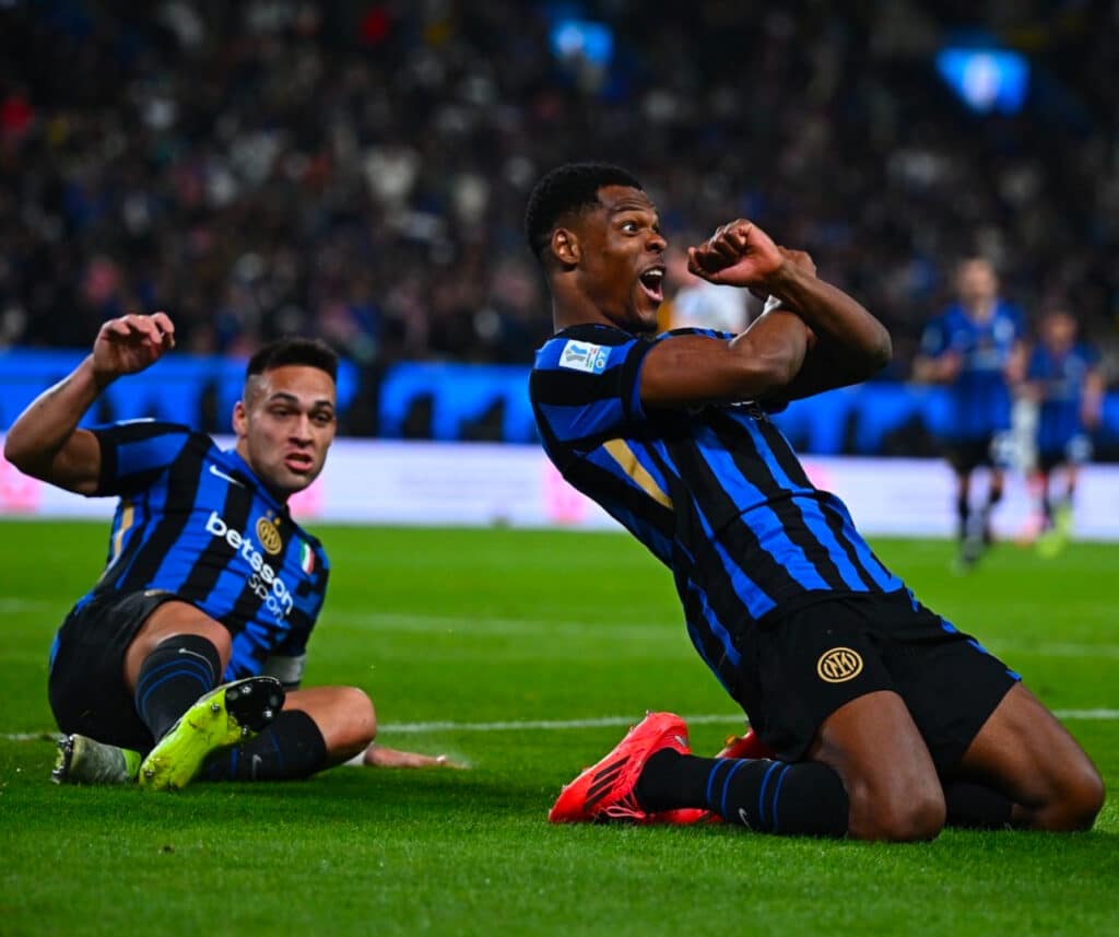 Inter-Atalanta, Supercoppa Italiana 2025 Dumfries, Lautaro