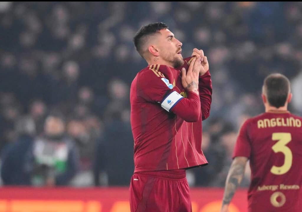 Lorenzo Pellegrini, Roma-Lazio, 05/01/2025